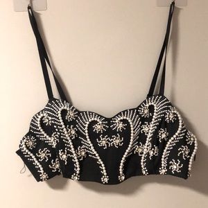 NIGHT OUT LOOK! Beautiful sparkly party top. VINTAGE!